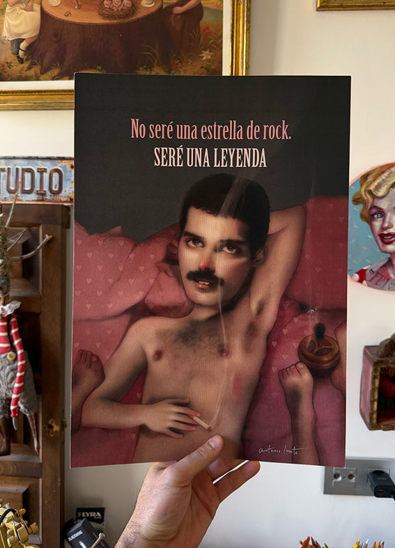 Print Freddie Mercury
