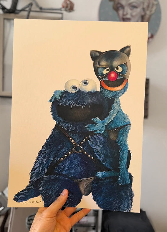 Print Monstruo de las galletas