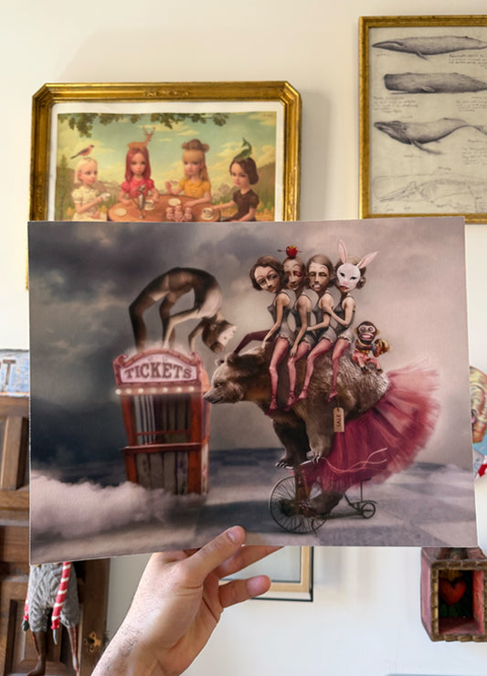 Print Oso circus